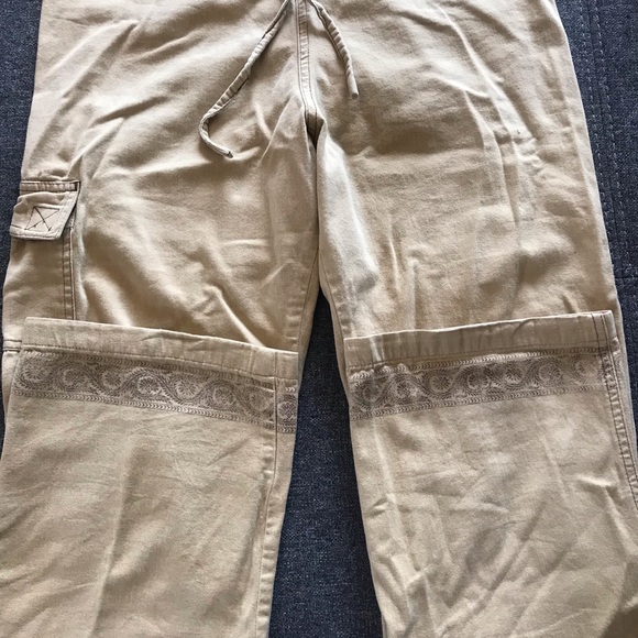Prana womens tan drawstring Bottoms - Picture 4 of 4